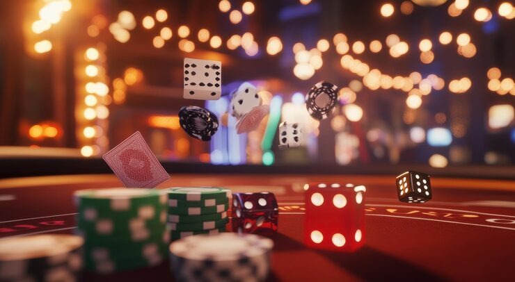 Account balance update and session history tracking for Dice Game
